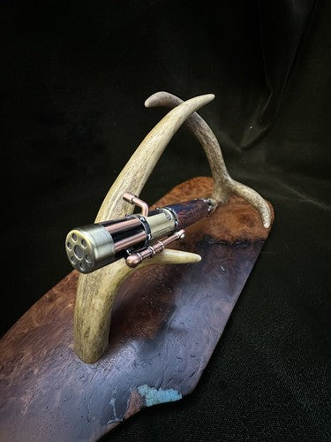 Handmade Bolt Action STEAMPUNK Pen Antique Brass And Copper W/M3 Copper & Bronze